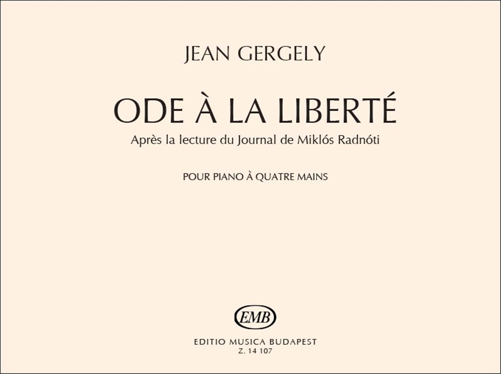 ODE A LA LIBERTEPOUR PIANO A QU